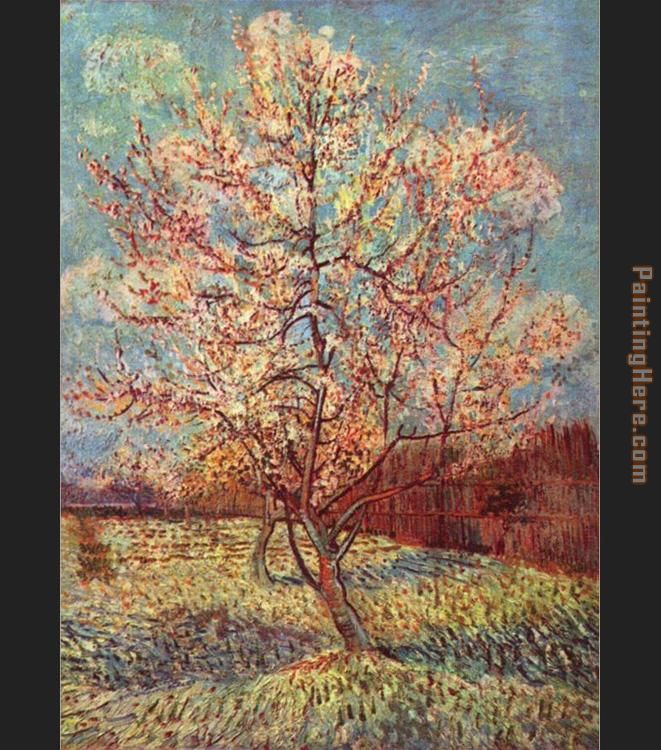 Peach Tree in Bloom painting - Vincent van Gogh Peach Tree in Bloom art painting